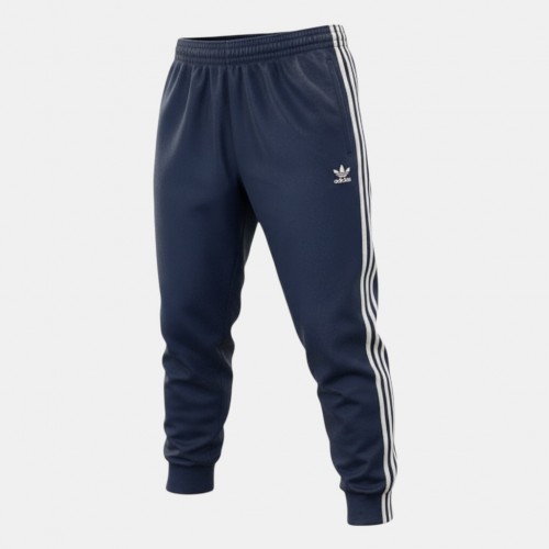 Adidas Originals Trefoil Track Pants Navy Blue M Pre Owned